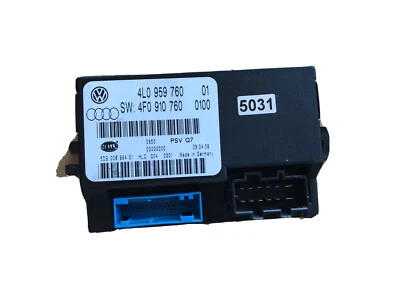 AUDI Q7 S-Line 2007-2009 4,2 asiento delantero izquierdo módulo de control de memoria 4L0959760 OEM Foto 1 de 4