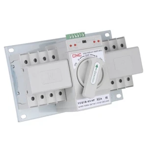 Leistungsschalter Dual Power Auto/Manuelle Übertragungsschaltung YCQ1B-63 2P/3P/4P 63A - Bild 1 von 10