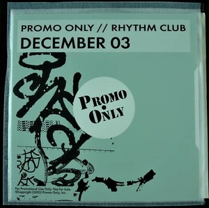 PROMO ONLY "RHYTHM CLUB DECEMBER 2003" DJ PROMO CD COMPILATION 12 TRACKS *NEW* - Picture 1 of 3