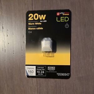Utilitech Pro LED 20W/2W/12V Wedge Warm White 3000K 160 Lumens Non-Dimmable