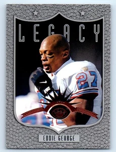 1997 Leaf #186 Eddie George Tennessee Oilers - Picture 1 of 2