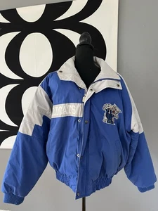 Cappotto giacca 7 logo uomo Kentucky Wildcats vintage anni '90 taglia media - Foto 1 di 24