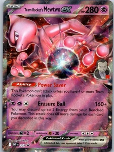 Team Rocket's Mewtwo ex Promo SV: Scarlet & Violet Promo Karten 205 NM - Bild 1 von 2