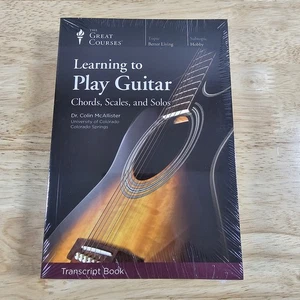 Great Courses Transcript Learning to Play Guitar Chords, Scales, and Solos NEW - Picture 1 of 5