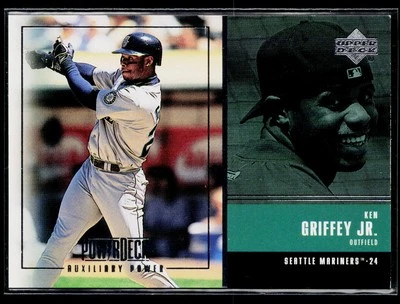 Ken Griffey Jr. 1999 Upper Deck PowerDeck AUX-1 Auxiliary Power Mariners - Image 1 of 2