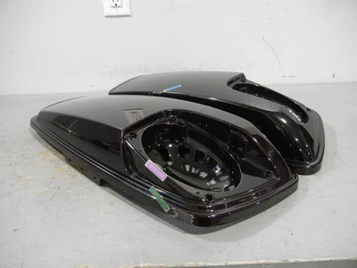 2014-2023 Harley Davidson Touring CVO Saddlebag Speaker Lids Set Cracked, Used - Image 1 of 4
