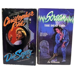 VTG 90s Teen Horror Paperback Books - Die Softly & Scream: The Dead Girl - Picture 1 of 6
