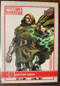 2021-22 Upper Deck Marvel Annual Canvas Doctor Doom #18 Avengers: Doomsday - Bild 1 von 2