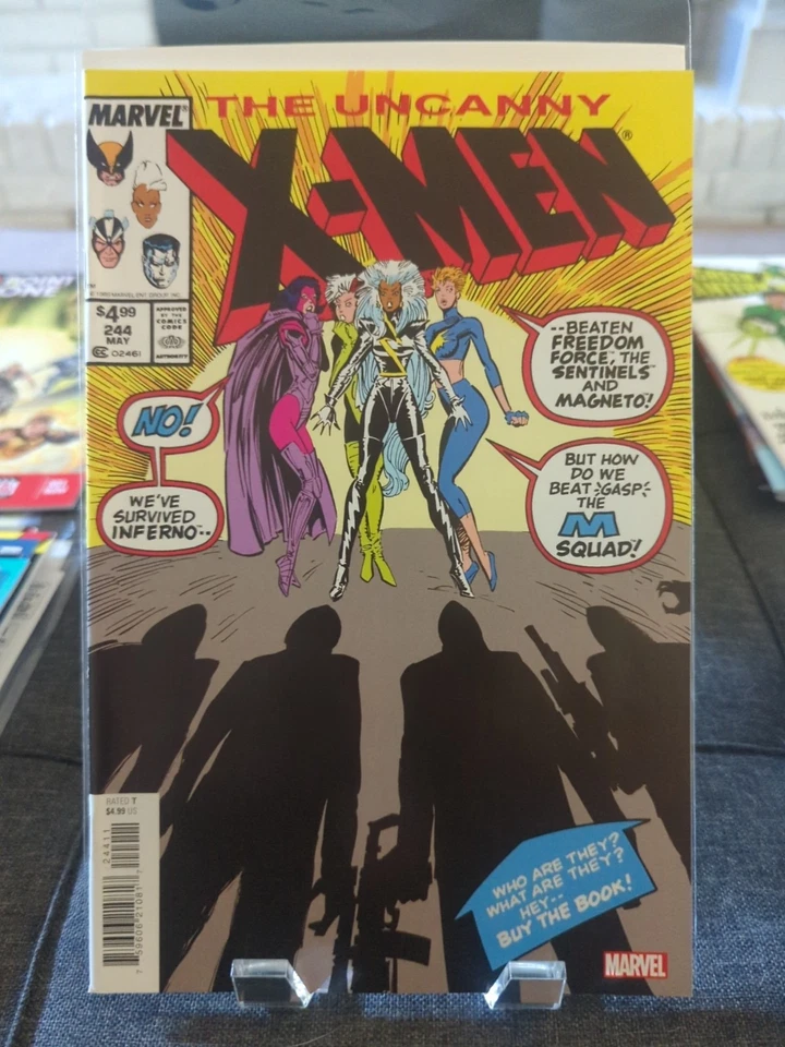 Uncanny X-Men No. 244 Facsimile Edition (Marvel Comics December 2024)