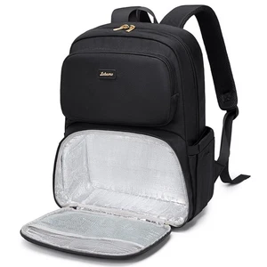 Mochila para computadora portátil 16, compartimento para almuerzo a prueba de fugas, picnic, viaje, bolsa de preparación de comidas - Imagen 1 de 8