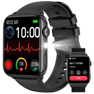 Blackview Smartwatch Armband Fitness Tracker Telefon Armbanduhr Wasserdicht Uhr - Bild 1 von 14