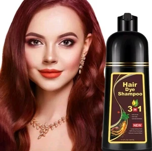Hair Dye Shampoo Instant 3 in 1 +100% Grey Coverage - Herbal Ingredients - Picture 1 of 4