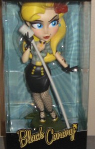 CRYPTOZOIC DC COMCIS BOMBSHELLS BLACK CANARY VINYL FIGURE 2018 NEW IN BOX