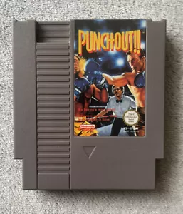 Ultra Rare Punchout Punch Out Nintendo NES Cartridge PAL Retro Vintage - Picture 1 of 3