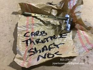 Half Track Carburetor Throttle Shaft NOS Stromberg AAV-2 WWII White Motors - Picture 1 of 2