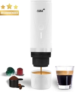 Portable Electric Espresso Machine, Mini, Fast Brewing, NS Capsule & Ground Coff - Picture 1 of 12
