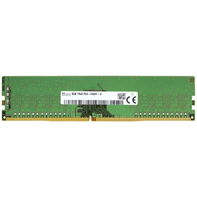 Hynix 8GB DDR4 2400 MHz PC4-19200 DIMM 288-Pin 1Rx8 Desktop Memory RAM 1x 8G - Image 1 of 2