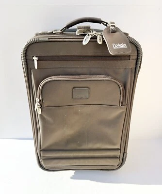 DAKOTA Brown Luggage 20" Upright Wheeled Suitcase - Image 1 of 4