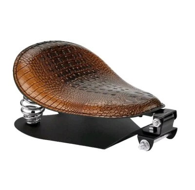 Motorcycle Alligator Solo Seat Spring Base Kit For Harley Honda Suzuki Yamaha - Image 1 of 4