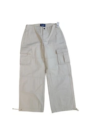 Old Navy NWT Womens Cargo Utility Barrel Adjustable Leg Waist Wide Leg Pants - Image 1 of 4