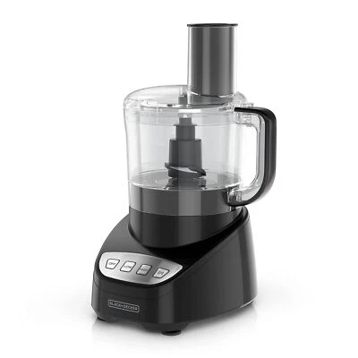 Black Decker Easy Assembly 8 Cup Food Processor with Stainless Steel Blade - Image 1 of 4