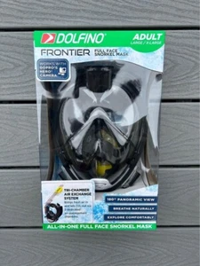 DOLFINO FRONTIER FULL FACE SNORKEL MASK LARGE/X-LARGE