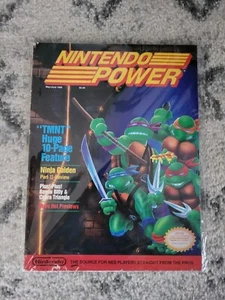Nintendo Power Magazine Vol 6 May / June 1989 TMNT Rare COMPLETE + POSTER - Picture 1 of 5