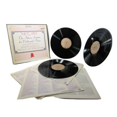 Mozart The Fifteen Sonatas for Violin and Piano, Vol II SRV 265/6/7 SD 3X LP VG - Image 1 of 4