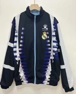 GIACCA TRAINING JACKET REAL MADRID TRACKSUIT SOCCER 1998 KELME DOUBLE FACE - Imagen 1 de 5