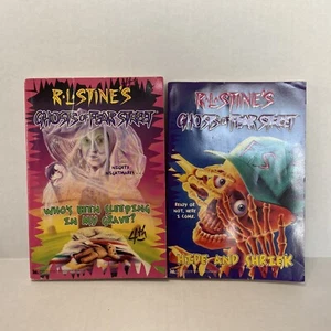 R L Stine Ghosts Of Fear Street Lot of Two 1-2 (S224) - Imagen 1 de 4