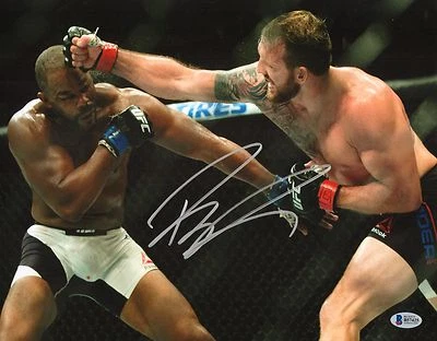 Ryan Bader Signed UFC 192 11x14 Photo BAS Beckett COA Rashad Evans Picture Auto - Image 1 of 4