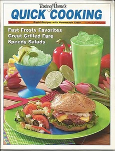 TASTE OF HOME'S QUICK COOKING HOMEMADE TASTE MAY/JUN 2003 RECIPES MAGAZINE - Imagen 1 de 1