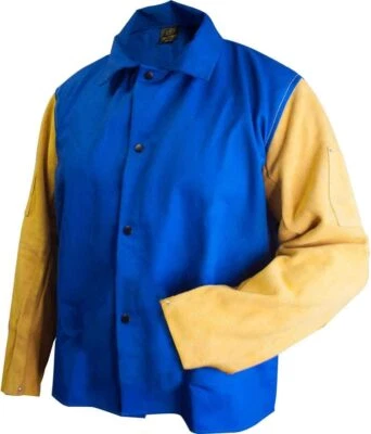 Tillman 9230 Lightweight Cowhide Fire Flame Resistant FR Cotton WELDING JACKET - Image 1 of 4
