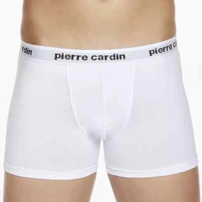 2 Boxer da uomo cotone elasticizzato con elastico esterno Pierre cardin PCU104 - Immagine 1 di 4