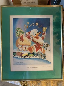 Carl Barks, Geschenke für Shacktown, Lithographie, signiert und nummeriert 97/595 - Bild 1 von 10