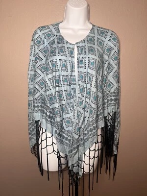 Capa con flecos Theodora & Callum Tulum - Talla única Foto 1 de 3