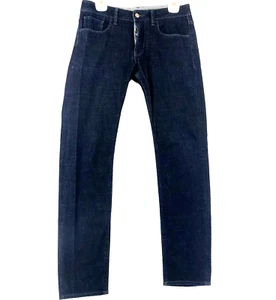 AX Armani Exchange Jeans Herren 31R Dark Wash Button-Fly Skinny Biker Preppy Retro - Bild 1 von 15