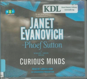 Curious Minds: A Knight and Moon Novel - Audio CD By Evanovich, Janet - GOOD - Picture 1 of 2