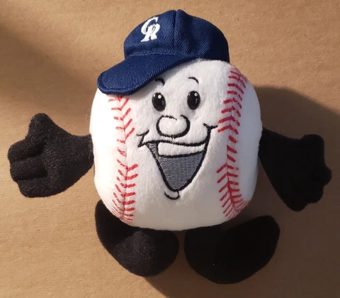 COLORADO ROCKIES "BEAN BAG" 6" ACROSS THE ARMS Cover
