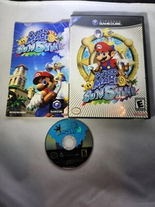 Super Mario Sunshine Nintendo GameCube komplett Cib schwarz Etikett, alle Einsätze - Bild 1 von 1