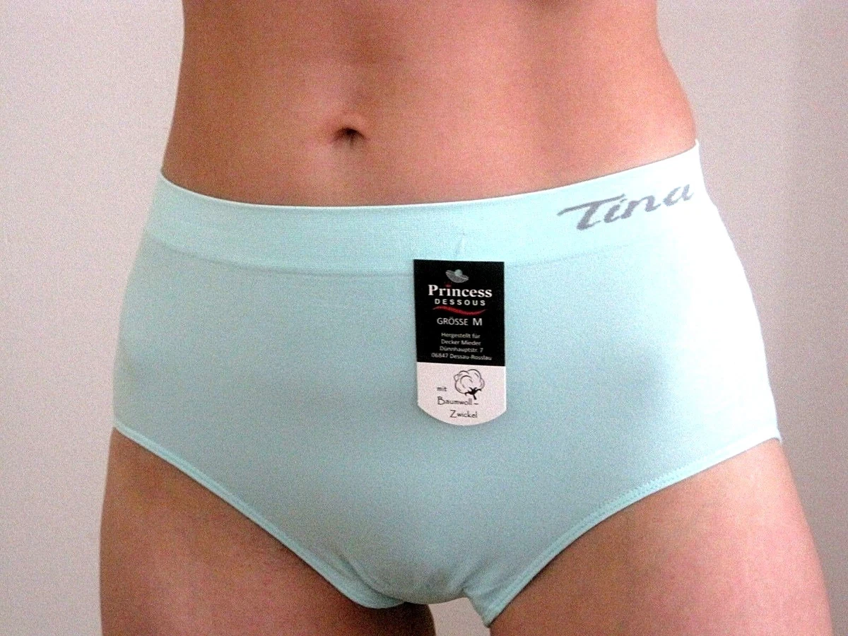 Damen-Höschen Mit Hoher Taille – 4er-Pack Nahtlos, Aus Nylon & Baumwolle
