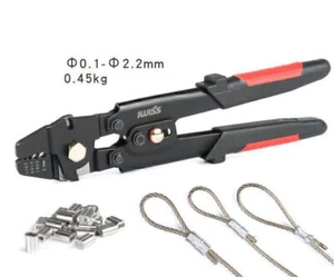 WXS-255 Presszange/Quetschzange für Presshülsen für Drahtseil bis zuΦ2.2mm* X4Q1 - Bild 1 von 5