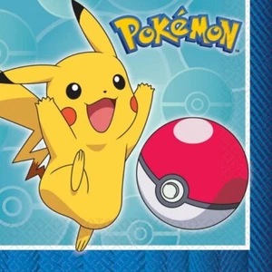 Pokemon Party Supplies | Napkins, Invitations, Favours, Balloons & Much More! - Picture 1 of 24