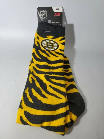 Boston Bruins NHL Socks Size Medium 5-10 Cover