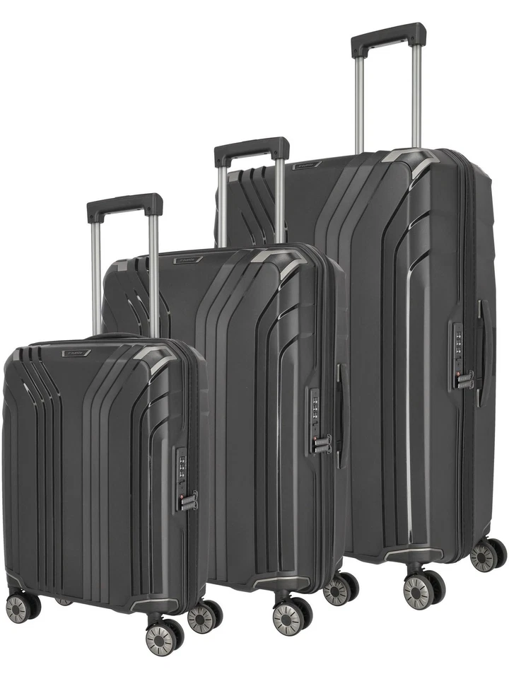 Travelite Trolley ELVAA Koffer  Schwarz 076340-01 - Bild 1 von 1