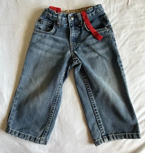 Gap Kinder Kleinkind Jeans 2 Jahre verstellbarer Bund Reißverschluss 100% Baumwolle - Bild 1 von 5