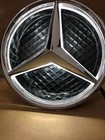 Mercedes-Benz radiator grille logo A B C E S GLK CLA class modified LED illumina