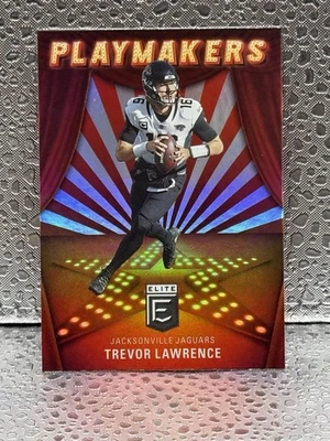 Trevor Lawrence 2022 Donruss Elite Playmakers SP 🔥 Jaguars 🔥 - Image 1 of 2