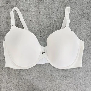 Warners No Side Effects Comfort Underwire Lightly Lined T-Shirt Bra 38D White - Picture 1 of 6
