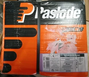 Paquete de combustible para clavos Paslode 141221 3,1 mm x 63 mm RG Galv Plus 2200 + 2 espacio libre de combustible - Imagen 1 de 2